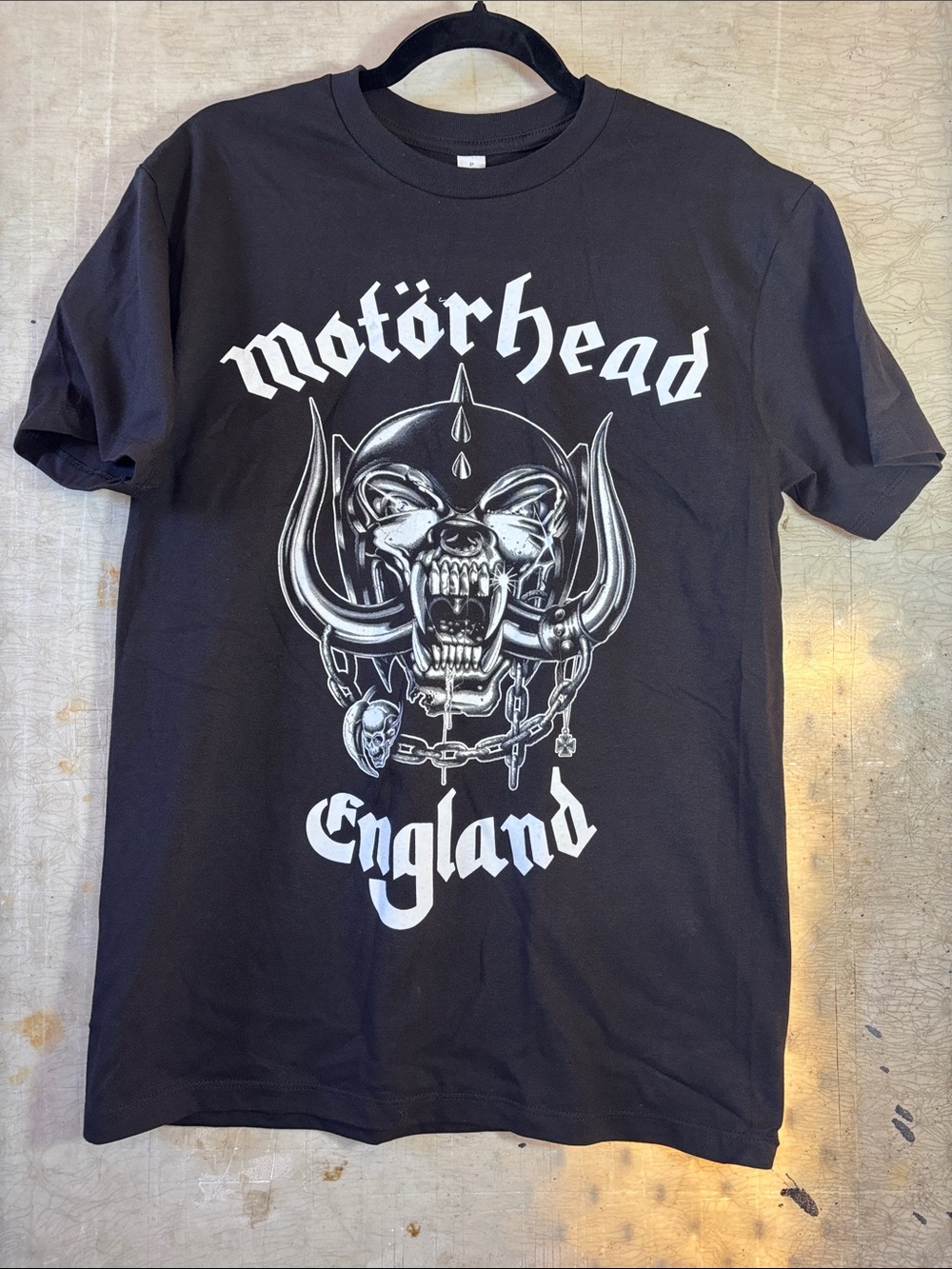 England Black Graphic Short-Sleeve Tee